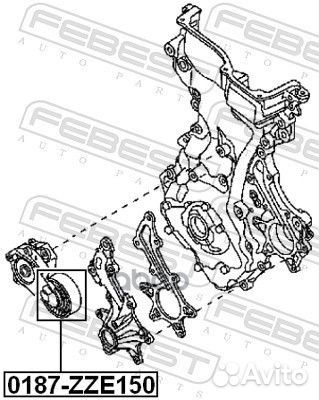 Ролик натяжной приводного ремня;toyota RAV4 (JPP)