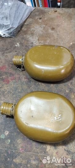 Фляги армейские 2 шт