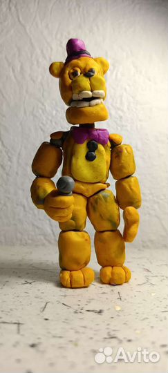 Фигурки из пластилина FNaF и другие