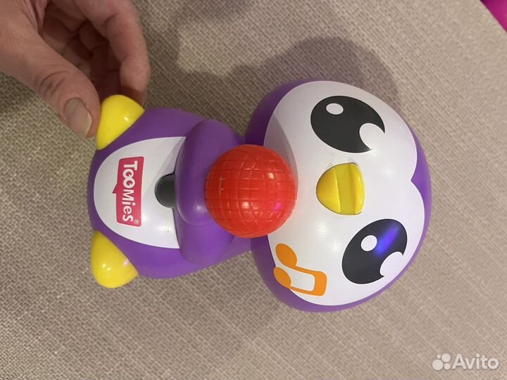 Пирамидка, каталка, пингвин для ванной