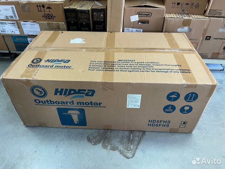 Лодочный мотор Hidea HD5FHS Новый