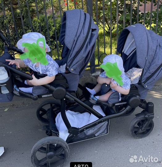 Коляска для двойни