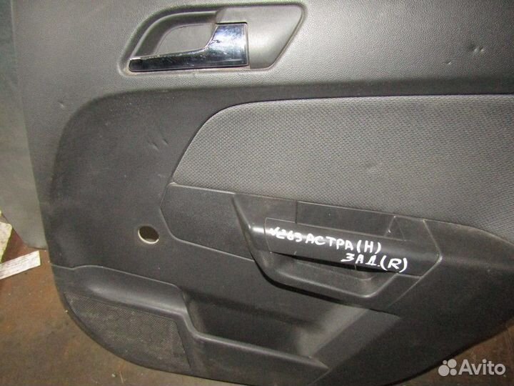 Обшивка двери задней правой Astra H / Family 2004