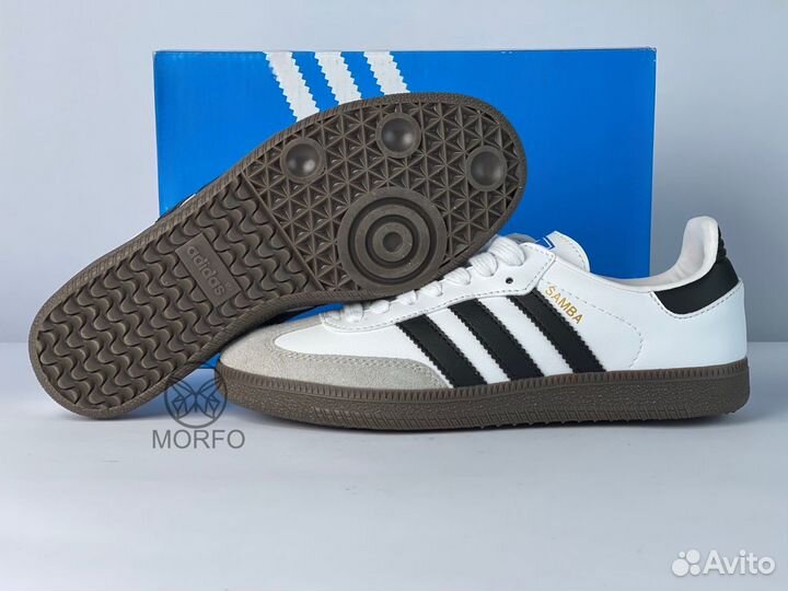 Кроссовки adidas original samba og white