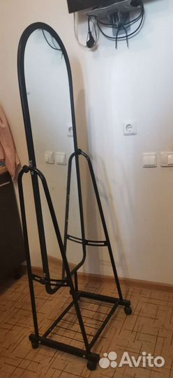 Зеркало напольное на колесах бу