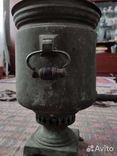 Самовар на дровах старинный