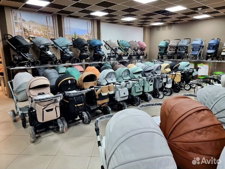 Детские коляски 2 в 1. Новые