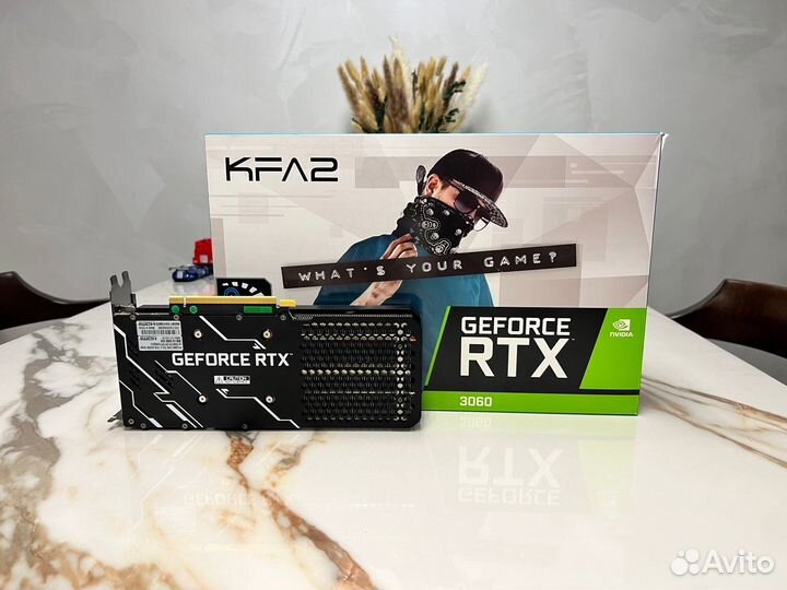 RTX 3060 на гарантии