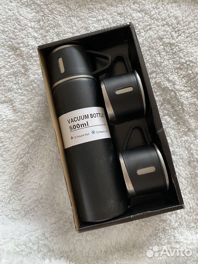 Термос с 3 кружками