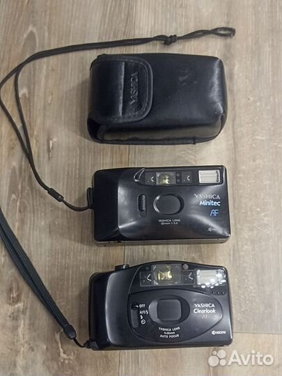 Плёночный фотоаппарат yashica minitec clearlook