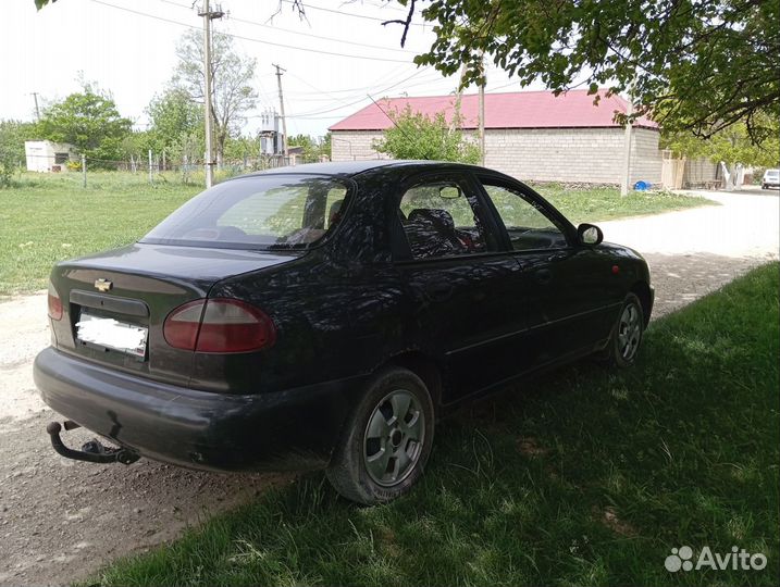 Капот chevrolet lanos
