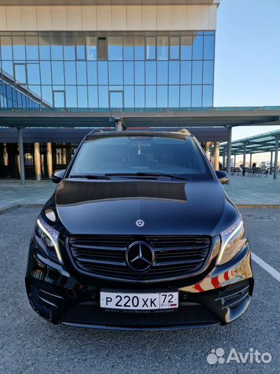 Аренда,трансфер Mercedes V-class в Тюмени
