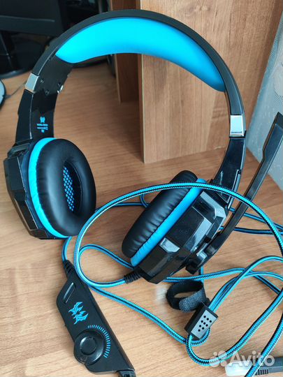 Игровые наушники с микрофоном