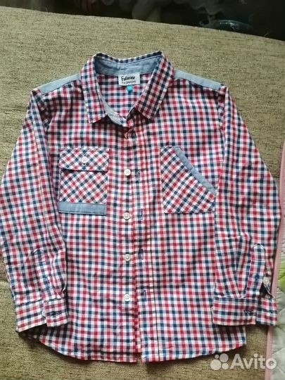 Рубашка для мальчика 104