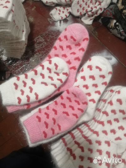 Шерстяные носки