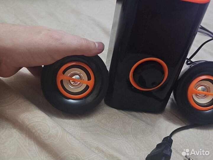 Колонки активная система defender