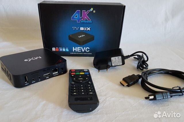 Приставка андроид 4k mx 9