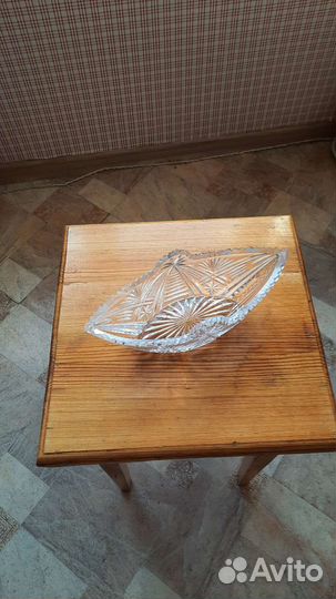 Ваза хрустальная Ладья