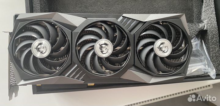 Видеокарта MSI GeForce RTX 3070 Ti gaming X trio
