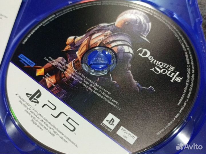 Demons Souls ps5 диск