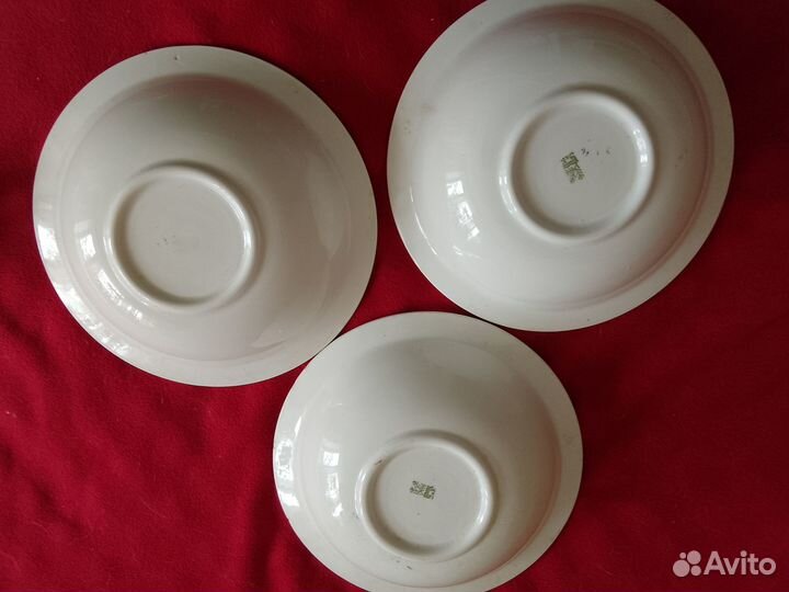 Тарелки советские