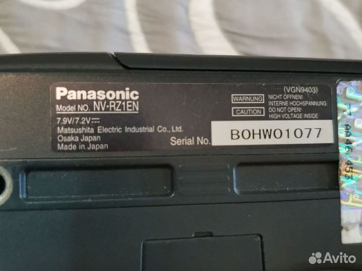 Видеокамера Panasonic NV-RZ1EN