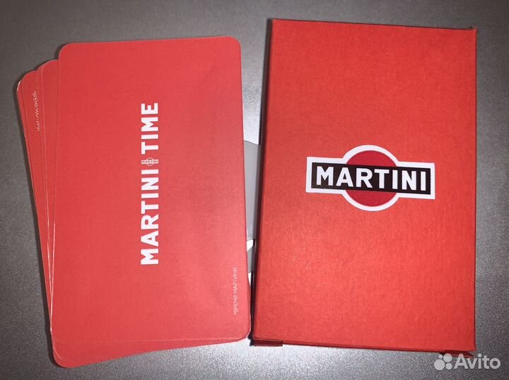 Игральные карты uno Martini настольная игра