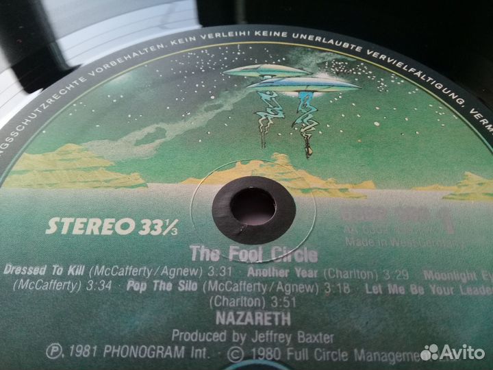 Nazareth The Fool Circle