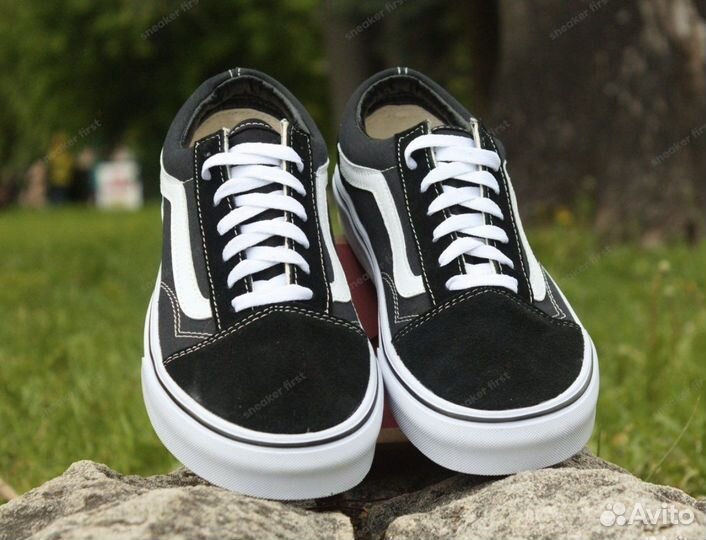 Vans Old Skool Black & White (36-40 Размеры)