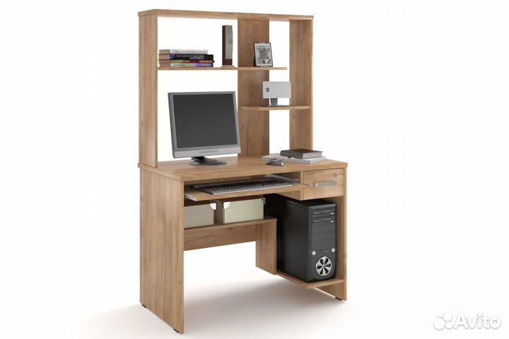 Стол компьютерный с надстройкой ксп 16. В наличии