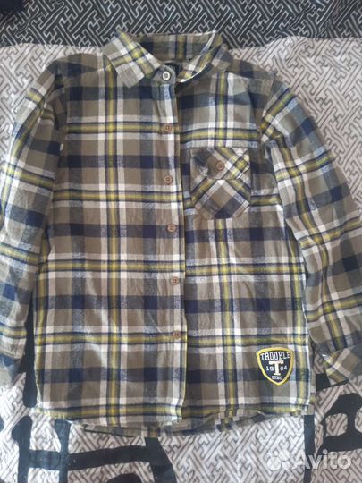 Рубашка для мальчика 110рост