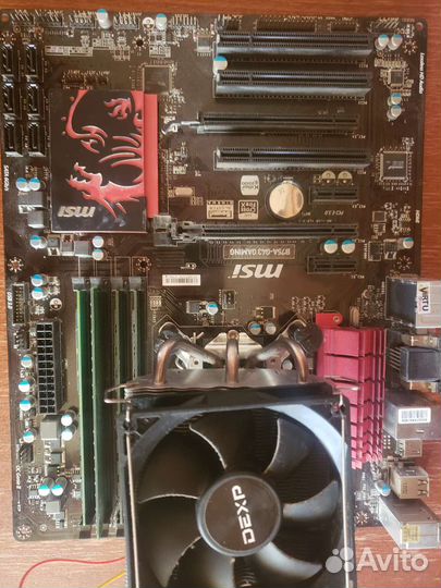 Материнская плата 1155 с процессором i5