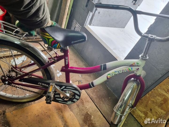 Велосипед novatrack zebra 16