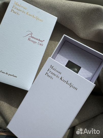 Коробка Baccarat Rouge 540