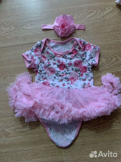 Пышное платье для малыша на праздничное