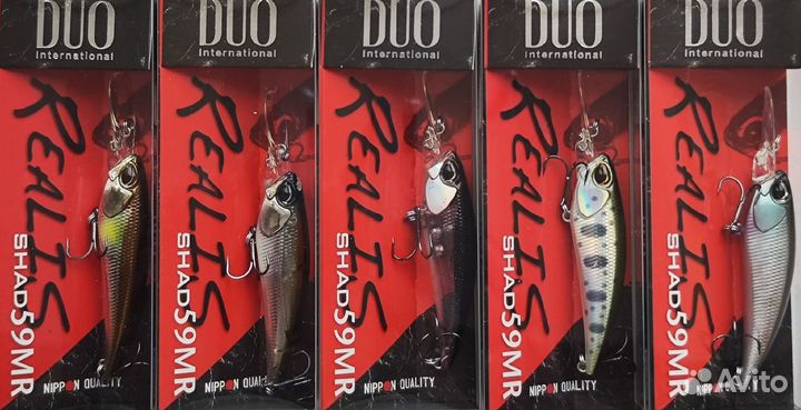 DUO Realis Shad 59MR (10 расцветок)