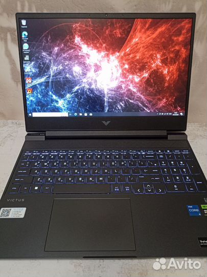 Мощный HP victus i5-12/8/RTX3050
