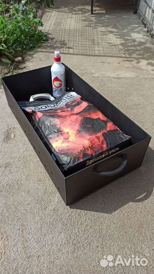 Мангалы 3 и 4 мм (600*300*150мм)