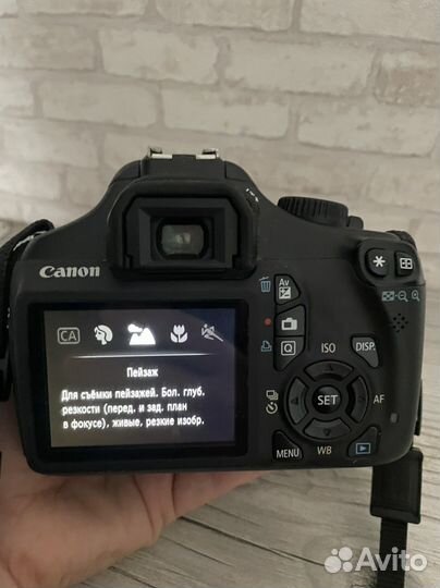 Зеркальный фотоаппарат canon 1100d