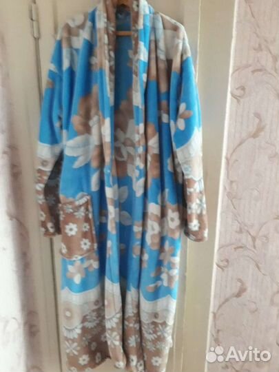 Халат махровый женский