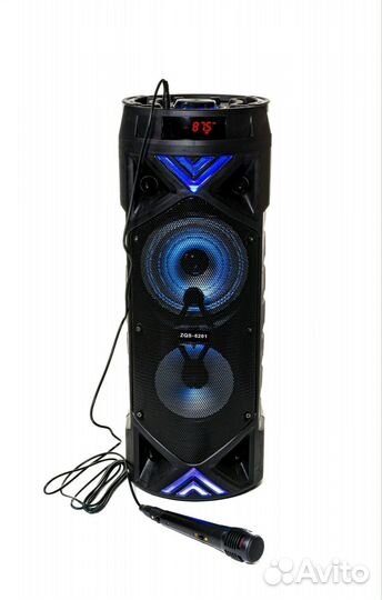 Колонка zqs6201 мощная большая