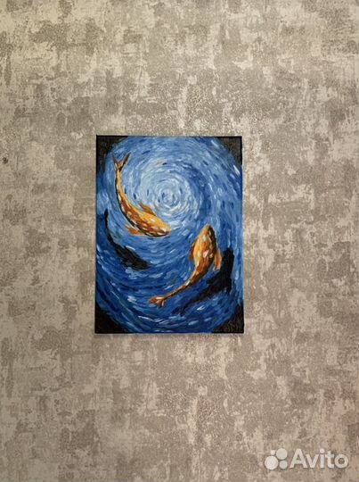 Картина маслом на холсте