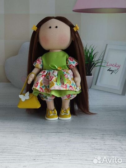 Кукла текстильная, игровая