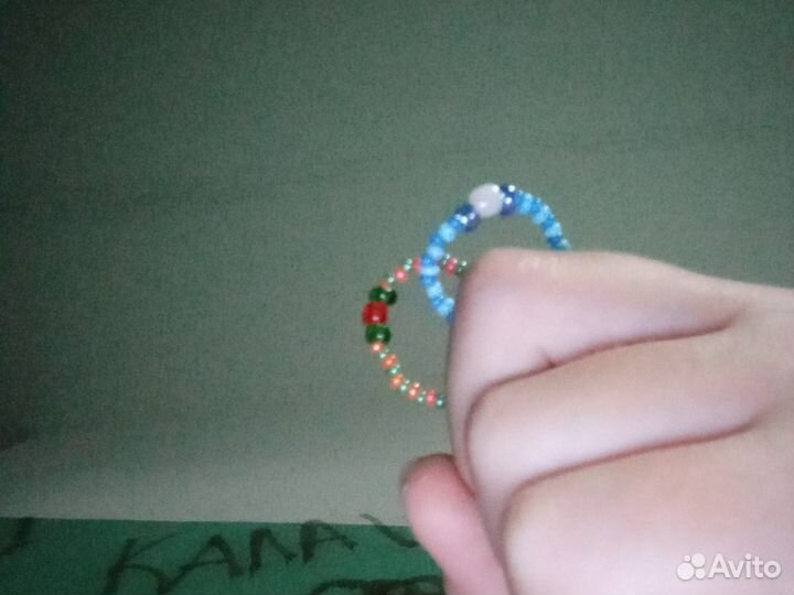 Кольца из бисера