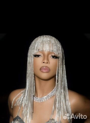 Тика на голову из страз.Прокат