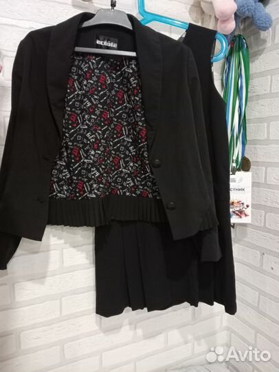 Костюм acoola школьный для девочки черный