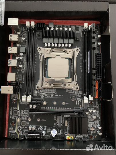 Игровой комплект 12/24 ядер материнская плата