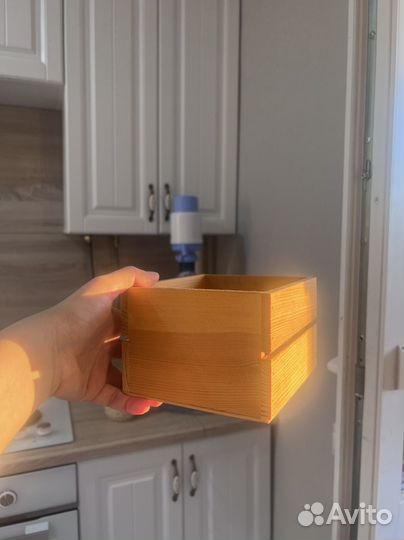 Деревянный ящик
