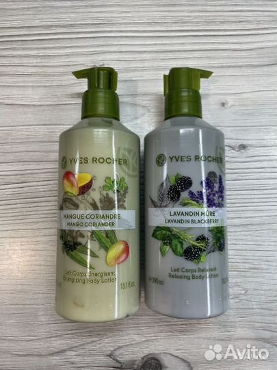 Гель для душа молочко ив роше 400мл