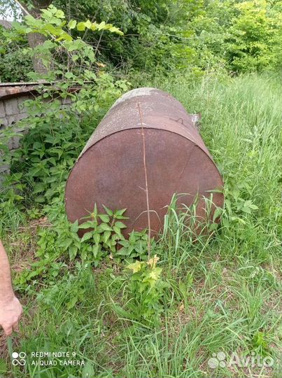 Бочка металлическая